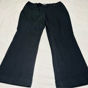 Apt. 9 Charcoal Wide Leg Pants